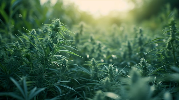 Cannabis Cultivation A Deep Dive into a Vast Hemp Plantation for Medical Use