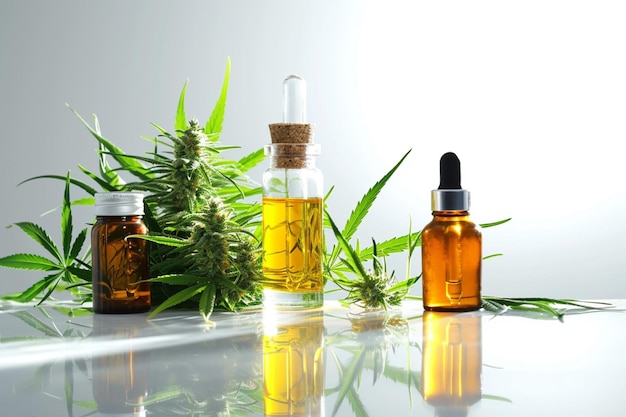 cannabis oil cannabis for medical purpose concept