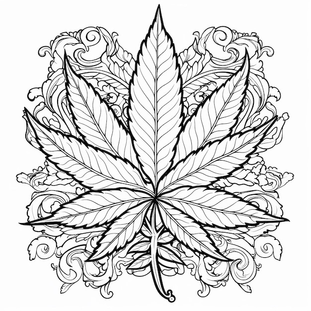 Photo cannabis vector art creative illustrations and graphics for cannabis enthusiasts