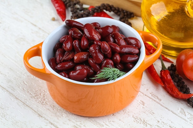 Canned kidney bean