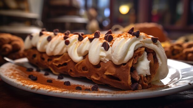 Cannoli zijn Siciliaanse gebakjes