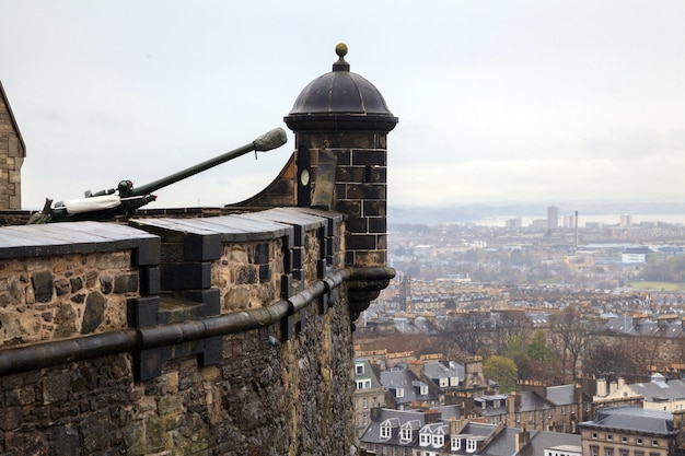 Canon bij Edinburgh Castle