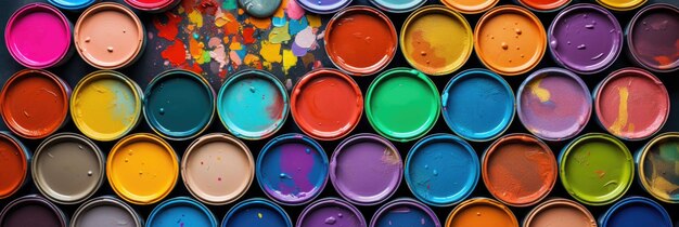 cans of paint