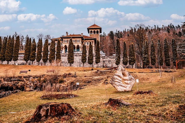 Дворец Кантакузино Palatul Cantacuzino из Буштень Румыния Трансильвания