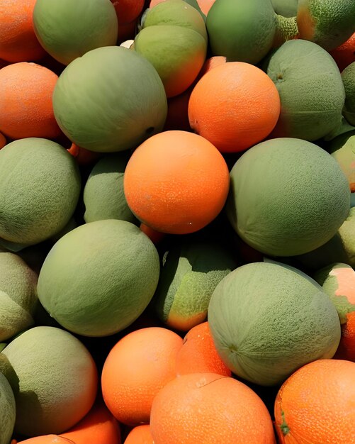 Cantaloupe Fruits