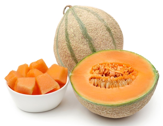 Cantaloupe of rockmeloen