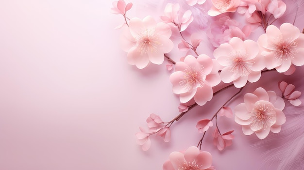 Canvas art pink background