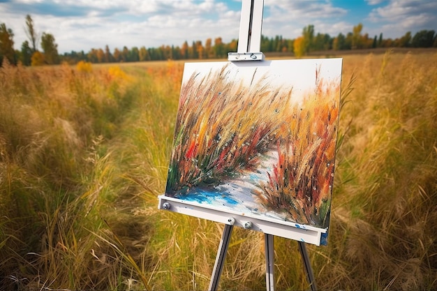 Canvas in the countryside