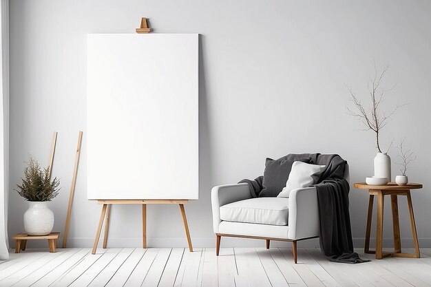 Canvas Creations Art Studio Mockup