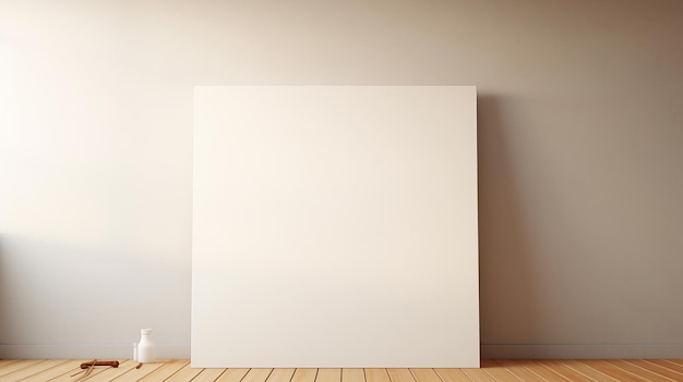 Canvas of Potential Isolated Blank Canvas