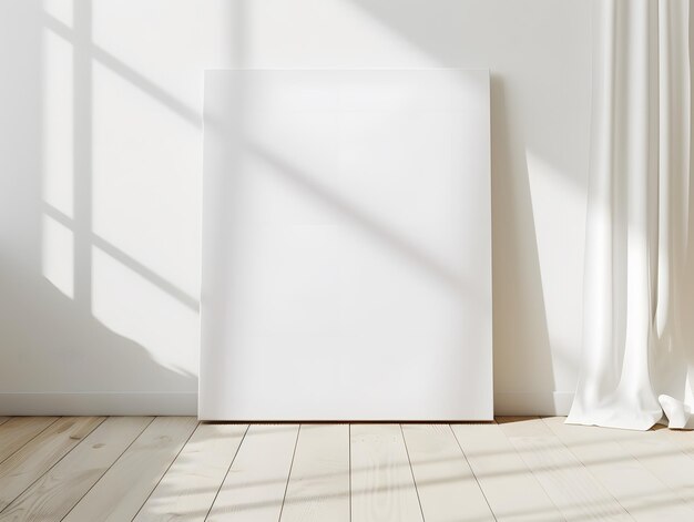 canvas template wall canvas mockup white wall