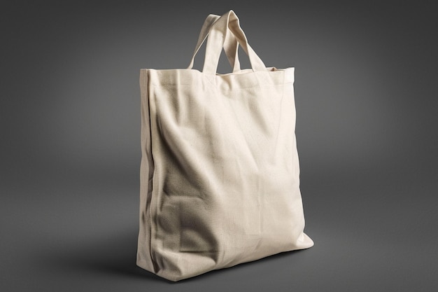 Canvas tote bag mockup eco friendly product