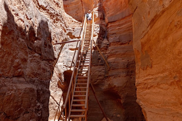 Canyon landscape in South Sinai Egypt