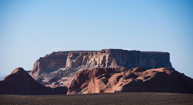 Canyon panoramisch landschap nationaal park arizona colorado woestijn uitzicht