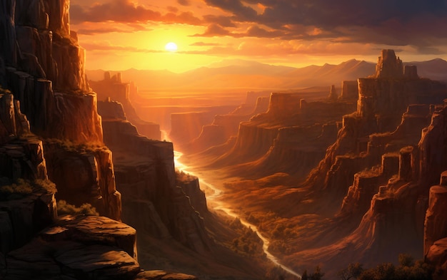 Canyon Sunset