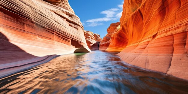 Canyons Viery Dance Een levendige reis door de kleurrijke zandstranden van Antelope Slot Arizona