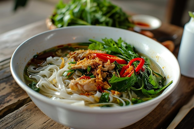 Cao Lau Unique Hoi An Noodle Dish with Pork