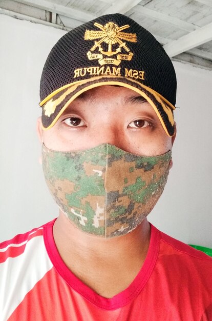 Cap-mask and ready for outside