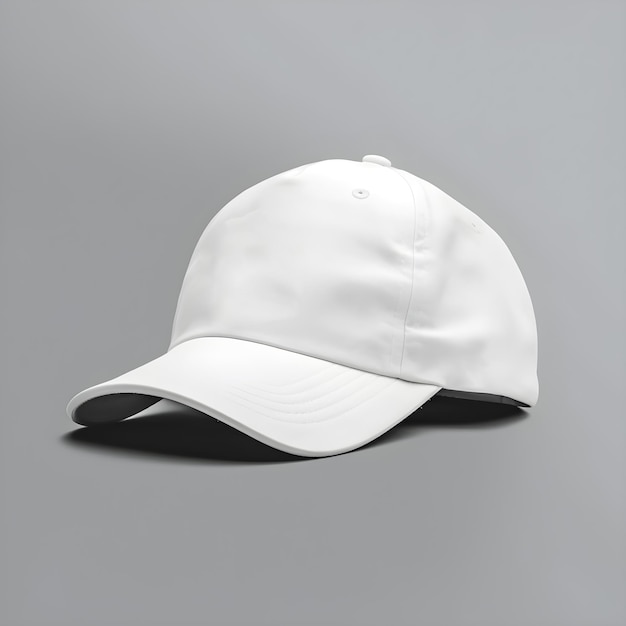 Cap mockup isolated white cap