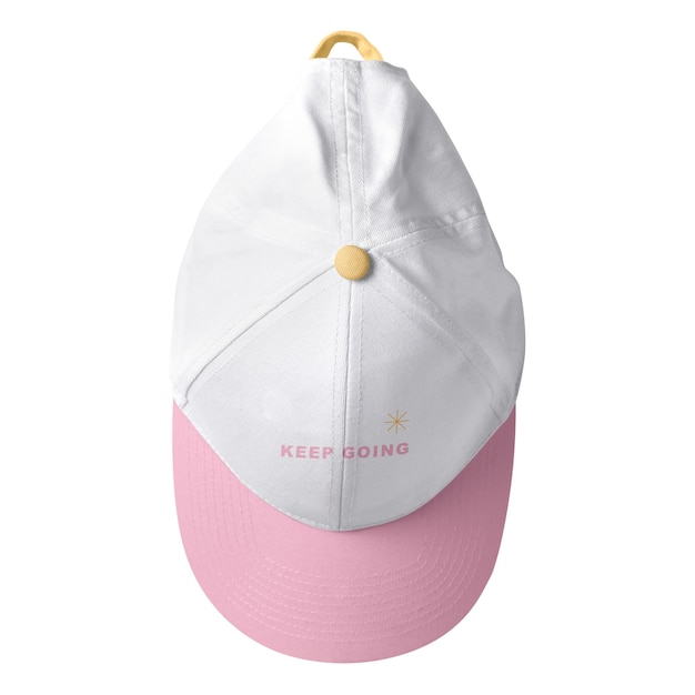 Cap png roze hoofddoek mode met ontwerpruimte