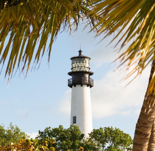 Cape Florida lighthouse in Bill Baggs