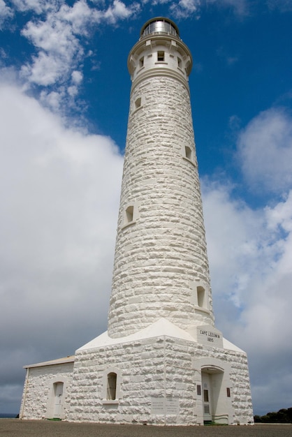Cape leeuwin lighthouse on a summer's day in margaret river western australia australia
