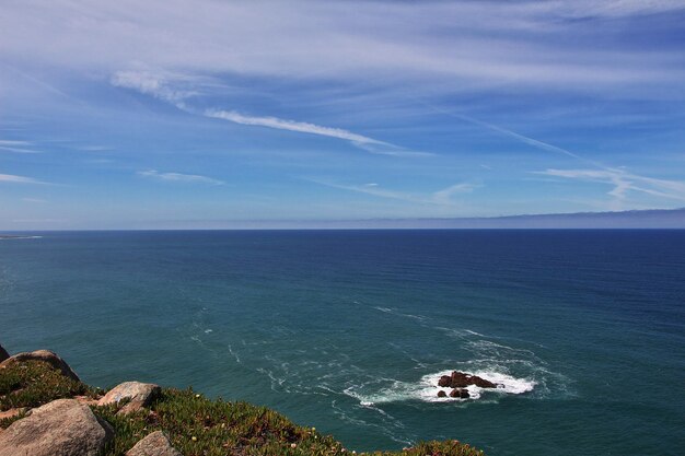 Cape Roca on Atlantic ocean Portugal