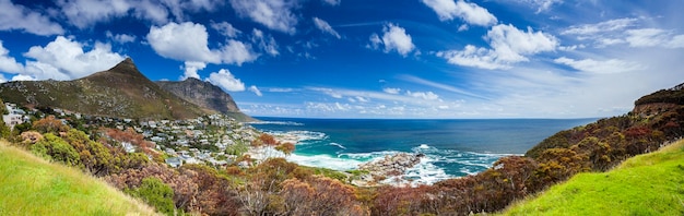 Cape Town panoramic landscape