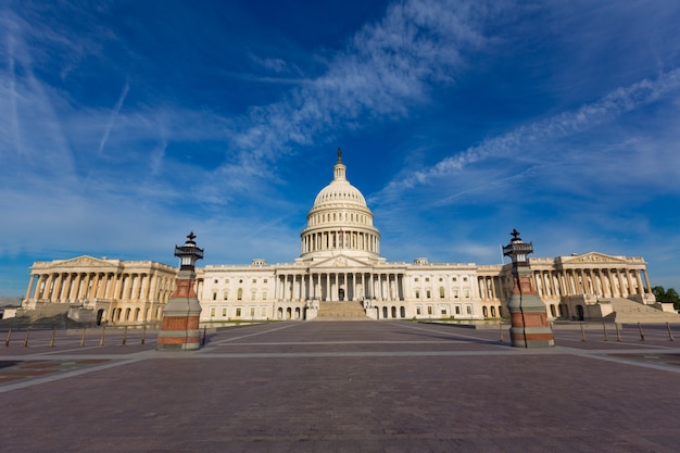 Здание Капитолия Вашингтон, округ Колумбия, восточный фасад США