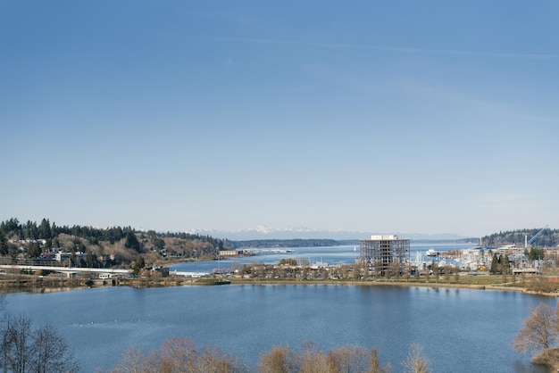 Capitol Lake en Puget Sound in Olympia