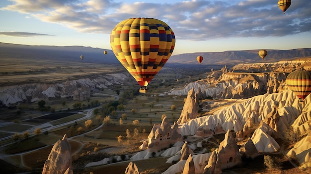 Foto cappadocia ballon tours kalkoen