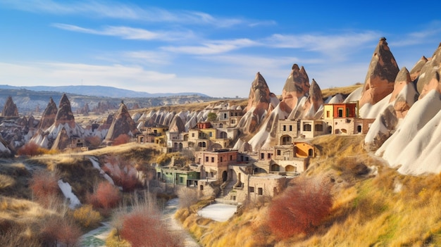 Cappadocia city travel Generative AI