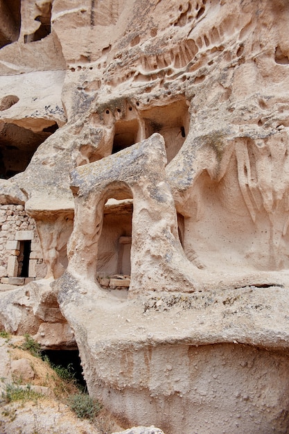 Cappadocia underground city inside the rocks