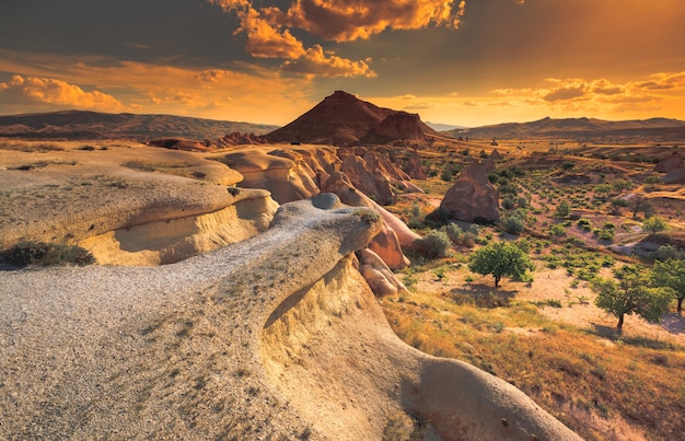 Cappadocië berglandschap