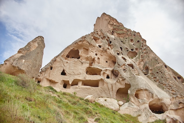 Cappadocië ondergrondse stad binnen de rotsen