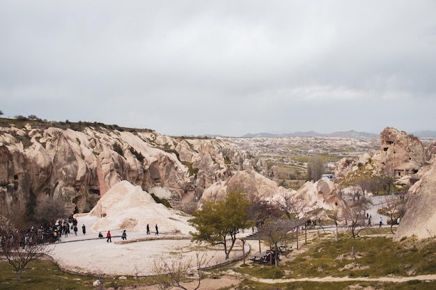 Cappadocië Turkije. De feeënschoorstenen van Cappadocië in Turkije. Nevsehir Cappadocië.