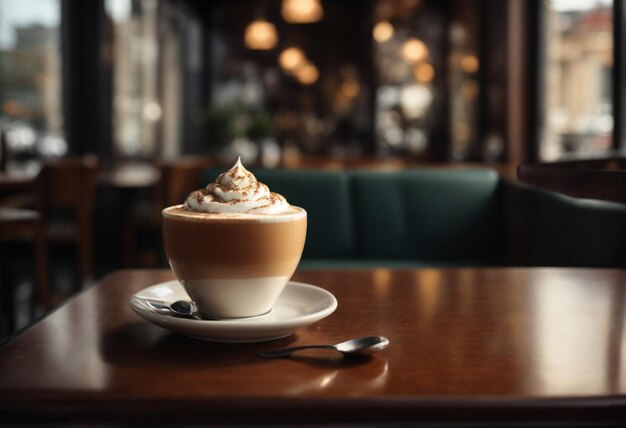 cappucino kopje achtergrondbehang