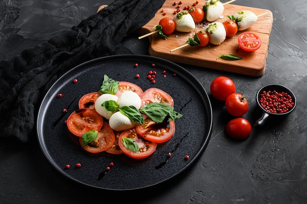 Caprese salade Italiaanse keuken