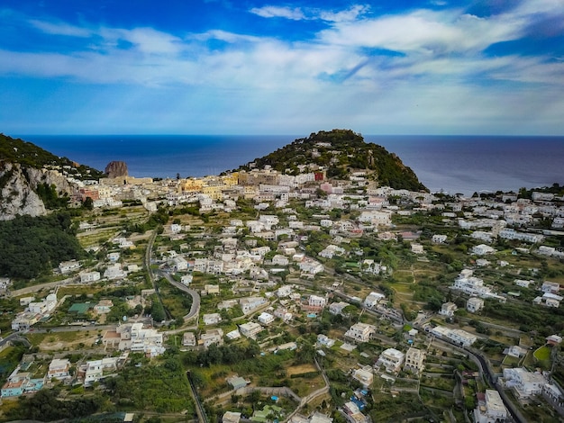 Foto capri dall'aria