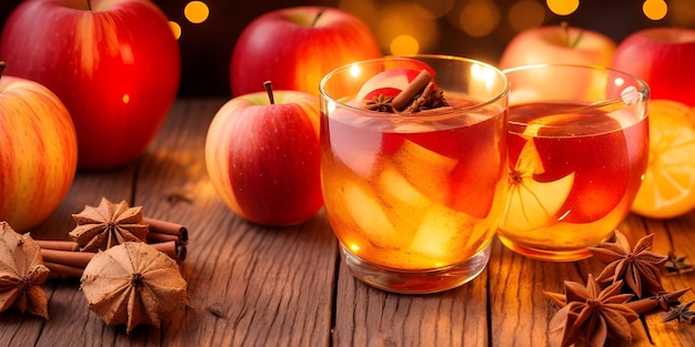 CAPTAIN SPICED RUM APPLE CIDER SIGNATURE AUTUMN SPICE BLEND