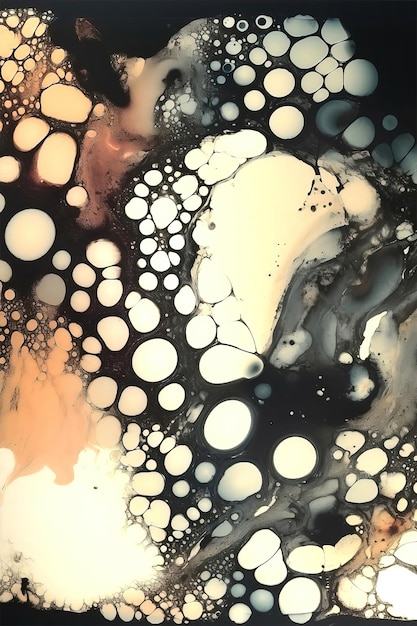 Captivating Abstract Chemigram Backgrounds Unleash Creativity in the Magic of Artistic Serendipity