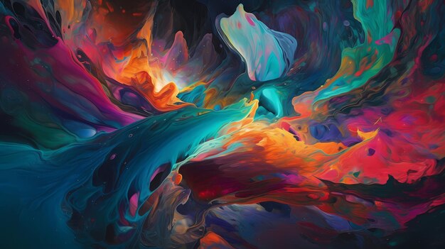 A captivating background of whirling fluid