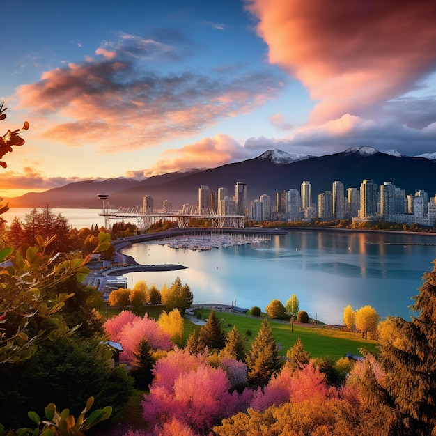 Увлекательная красота Ванкувера - рай для любителей природы