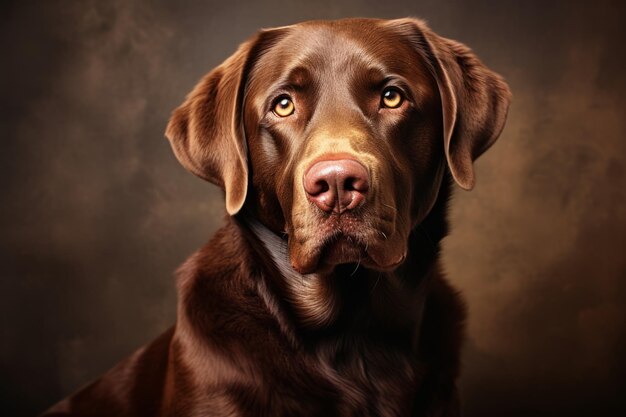 Captivating Chocolate Labrador Retriever A Portrait Like No Other