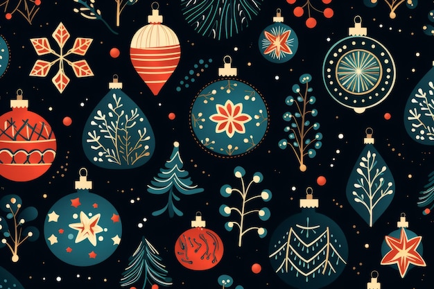 Captivating Christmas Decoration Patterns Unveiled with Stunning Illustrations AR 32