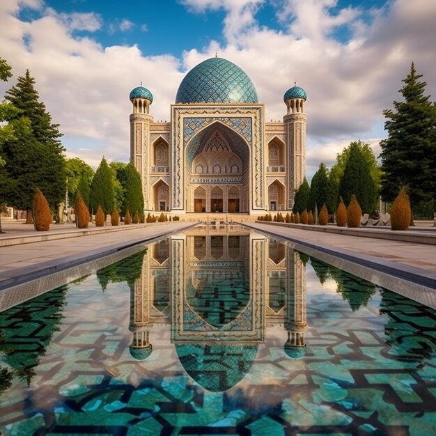 Captivating cityscape of Tashkent blending ancient and modern attractions