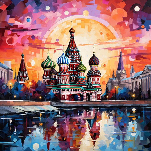 Увлекательное столкновение парадоксальная красота Москвы