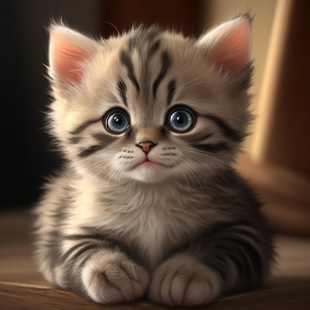 Captivating Cutie of a Baby Cat