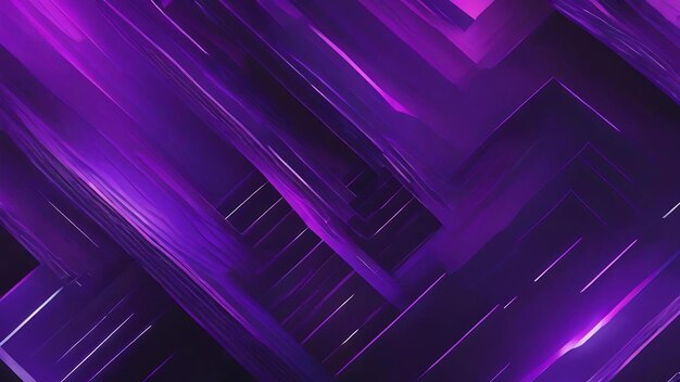 Captivating digital background featuring abstract lines in neon purple and gray creating a visually