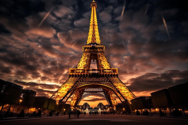 Captivating Eiffel Tower Exploring the Iconic Landmark in Paris France